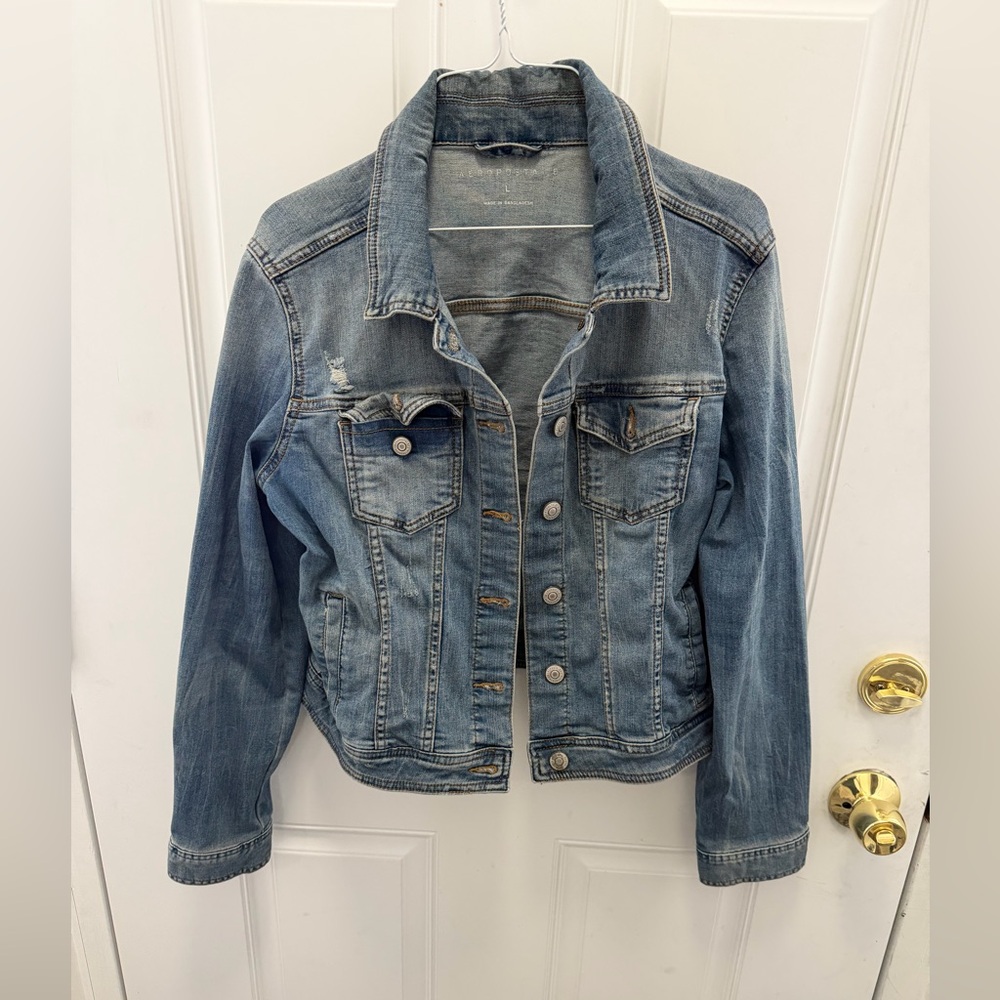 Aeropostale Light Blue Jean Jacket